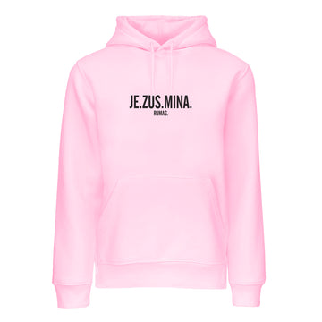 Unisex hoodie 'JE ZUS MINA'