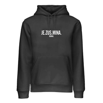 Unisex hoodie 'JE ZUS MINA'