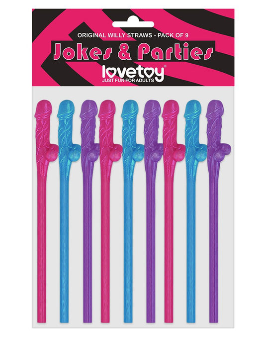 LoveToy - Penis Rietjes - Set van 9