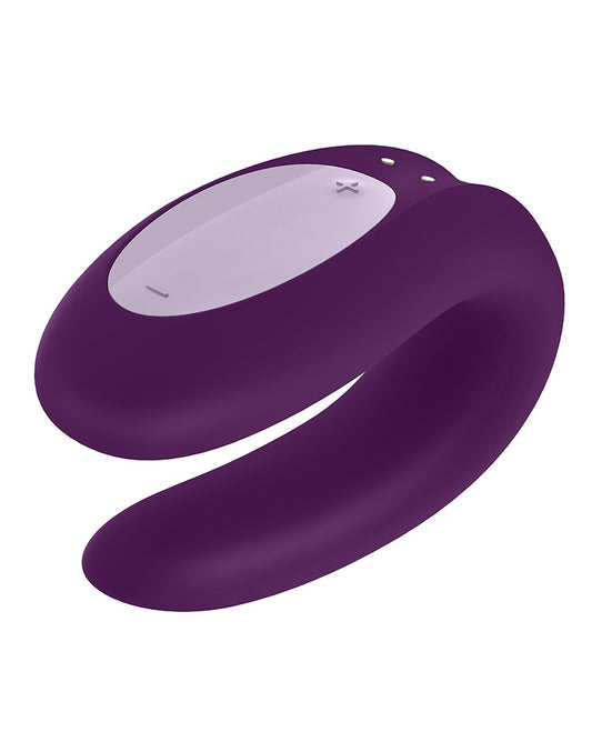 Satisfyer Double Joy Purple  / incl. Bluetooth and App